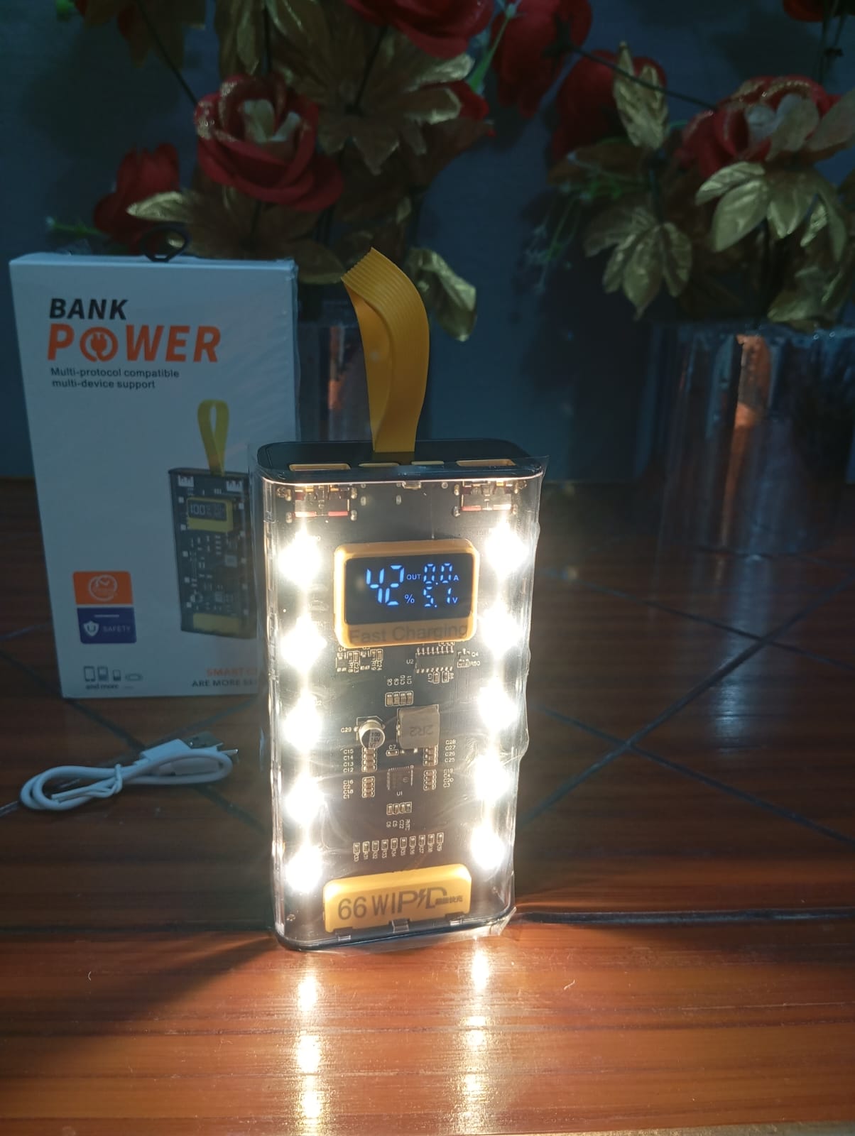 66W Fast Charging Power Bank  {20000 mah}
